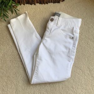 Wit & Wisdom White Cropped Ankle Jeans 0P